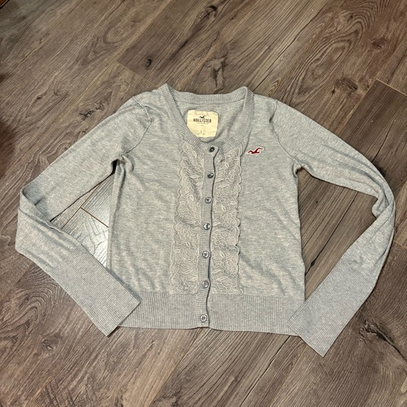 Vintage Hollister Cardigan button front Y2K Bella Swan Core - Picture 1 of 7